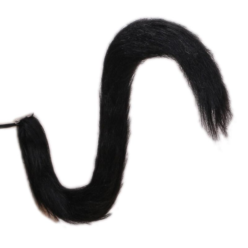 Erwachsene Kinder Cosplay Anime Flauschiges Plüsch Langes Katzenohr Schwanz Kostümzubehör Halloween Party Kostüm Requisite