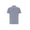 Emporio Armani SS22 Logo Striped Straight Fit Casual Short Sleeve Polo Shirt Men polo shirts Gray Blue 8N1FB3-1JPTZ-0638