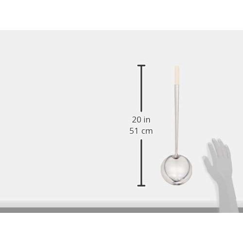 EBM Stainless Steel Chinese Ladle (130) Large