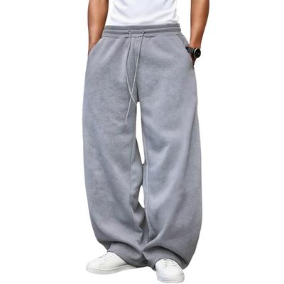 Men's Loose Casual Sweatpants Elastic Waist Drawstring Sports Pants