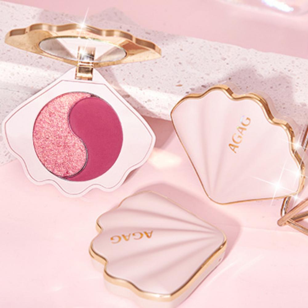 Colorful and Charming Eye Shadow, Fine Powder, Smooth Application, Soft and Non-flying Powder, Matte Mashed Potato Texture