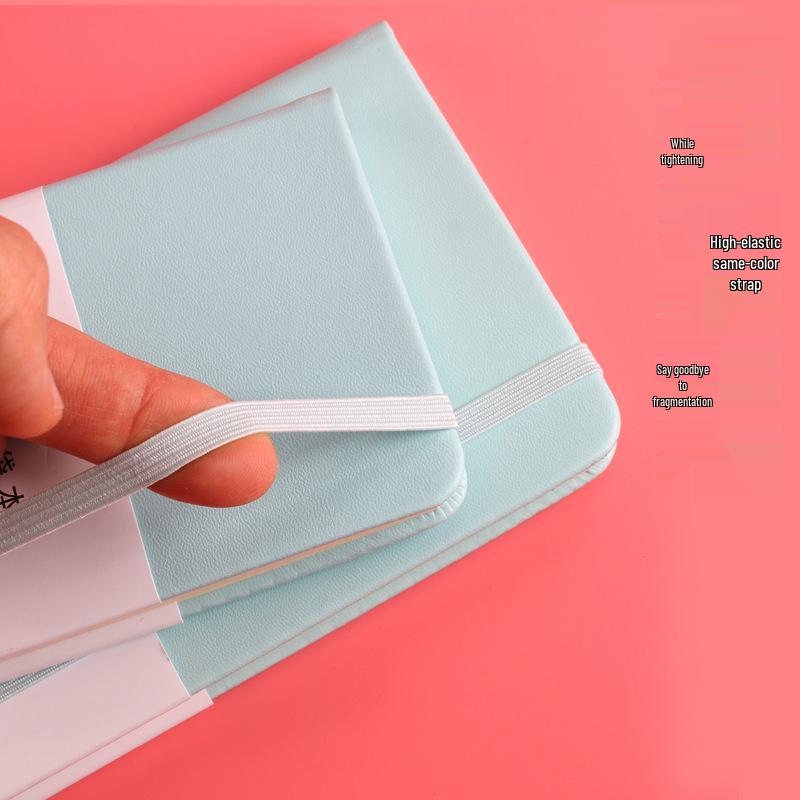 Frischer Stil A6 A7 Tasche Effizienzplaner – Leichtes Kunstledernotizbuch