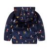 Meanbear Boys' and Girls' Waterproof Hooded Long Sleeve Fashion Submachine Jacket