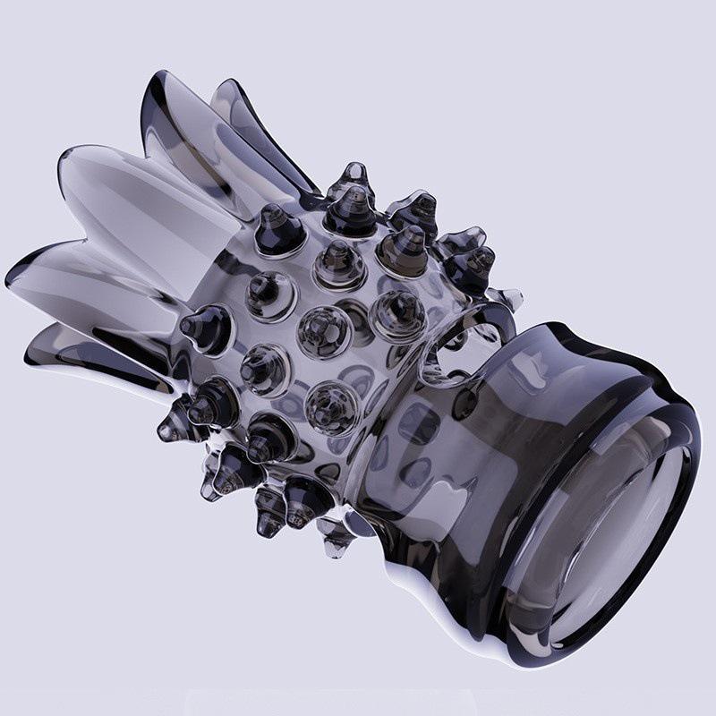 One-Hand Adult Sex Toy: Big and Small Flower Spiky Sleeves, Fun Heterosexual Sleeve.