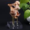 Display Easel Stand Rack Collectibles Metal Arm Crystal Mineral Acrylic Holder for Agate