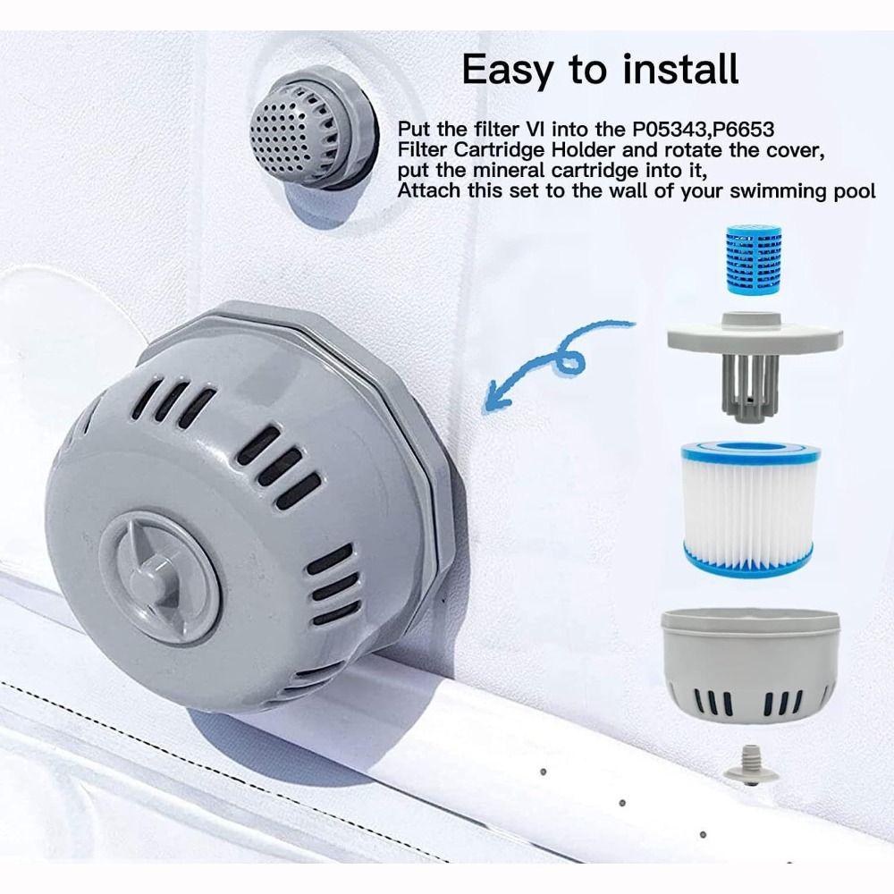 P6653 Cartridge Filter Holder Easy Install Hot Tub Filter Holder Replacement Filter Holder