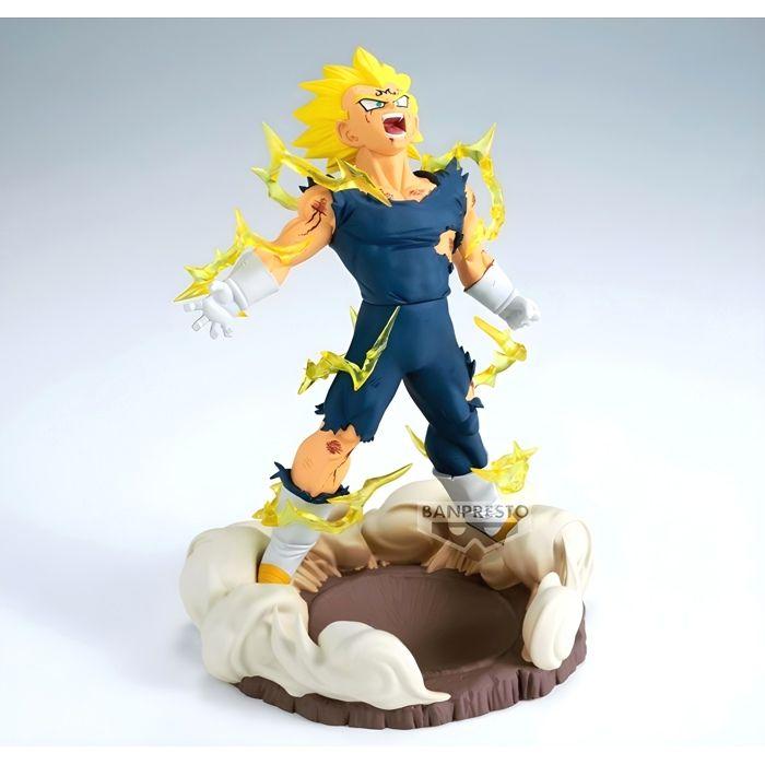 Figurine - BANPRESTO - Majin Vegeta - 14 Cm - Dragon Ball Z - Boîte Scellée