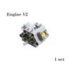 Technical Parts Kit V2 V4 V6 V8 V10 V12 V14 Engine Cylinder Building Blocks Bricks Model for High-tech Cars DIY Educational Toys