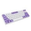 61 Keys 60% Mechanical Keyboard USB C Wired RGB Lighting Backlit Red Switch Gaming Keyboard for PC L