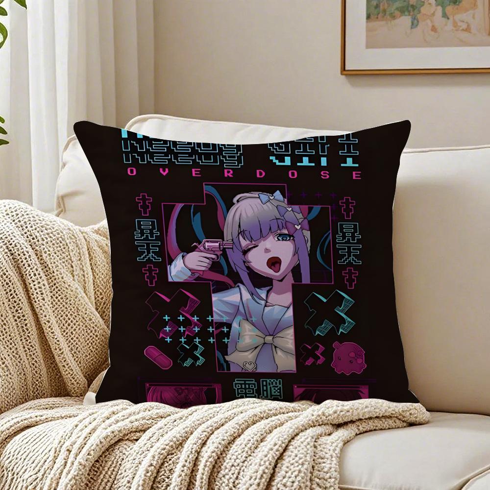 Game Satirical NNeedy SStreamer OOverload Cushion Cover Pillowcase Antidustmite living Room Sofa Decor Cushion Room
