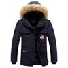 Winter American Large Size Cotton Coat for Men, Hooded, Thickened Windproof Cotton Jacket, Green Warm and Cold Workwear Cotton Coat