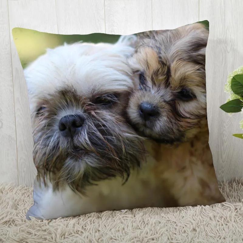 Fodera per cuscino per cane Shih Tzu Personalizza federa Moderna casa decorativa federa per soggiorno