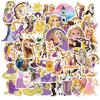 10/30/50 STKS Schattige Cartoon Film Tangled Rapunzel Stickers voor Laptop Telefoon Bagage Kawaii Decoratie Stickers Speelgoed