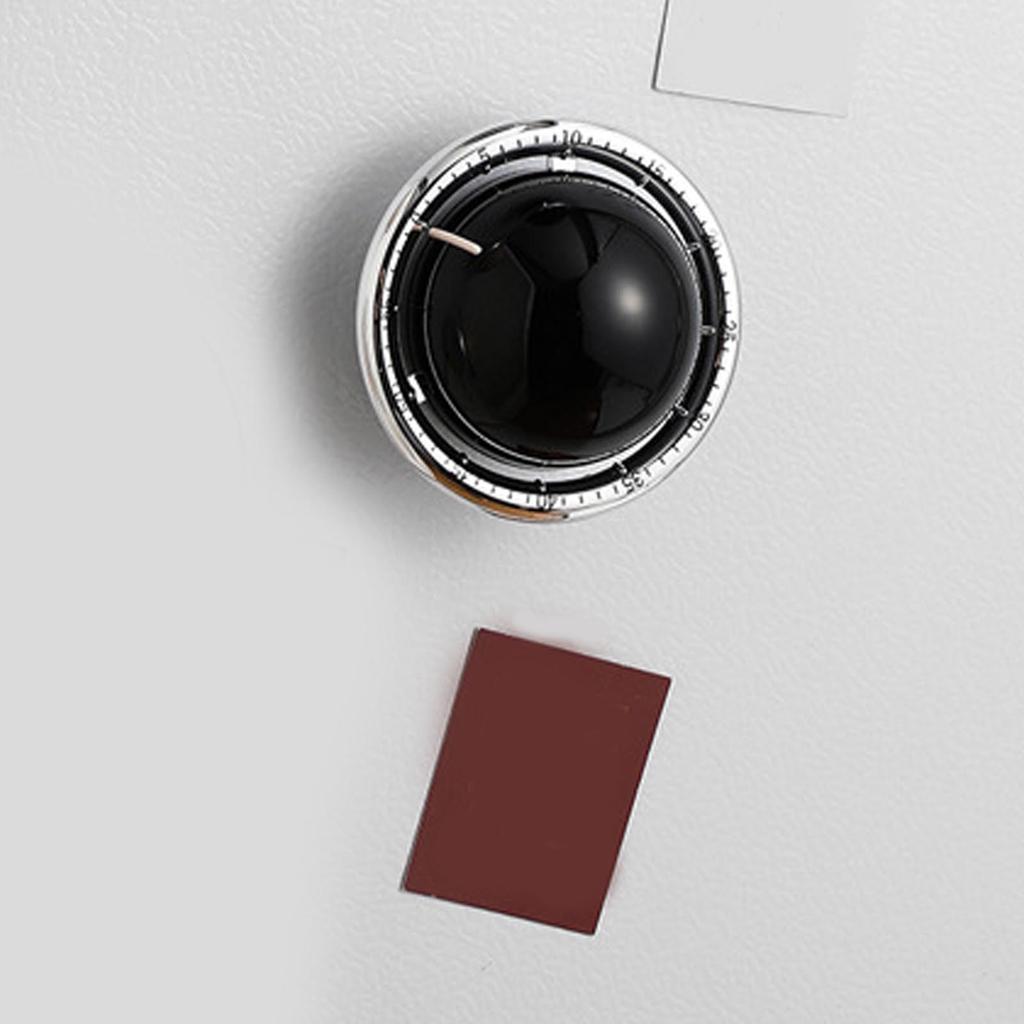 Star Shape Mechanical Remind Alarm Timer Magnetic 60 Minute Wind Up Timer Baking Countdown Reminder Student Time Manager Alarm Clock