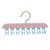 1PC Multiple Hooks Women Storage Bra Hangers For Clothes Case Home Wardrobe Accessories Supplly Scarf Organizer Men Tie Belt Hangers