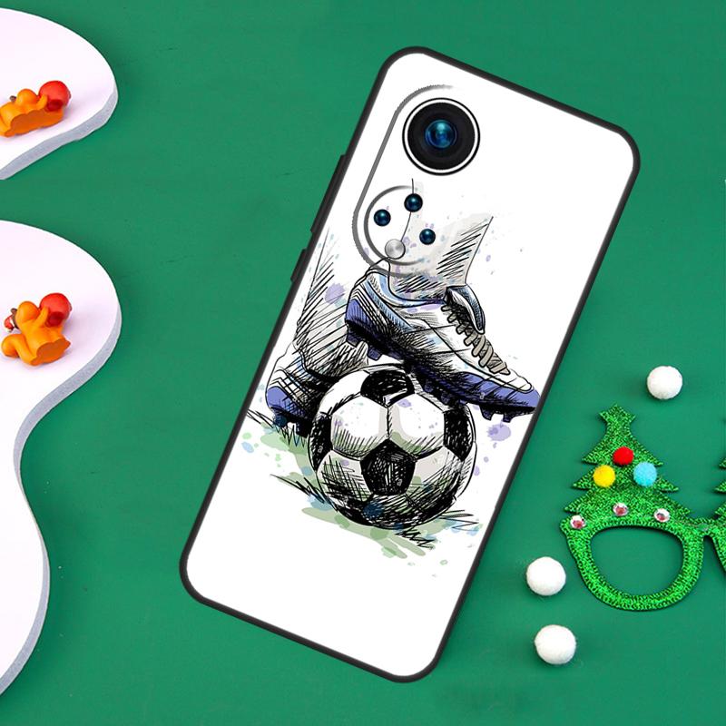 

Football Case For Honor 200 Lite 50 70 90 X9c X9b X9a X8a X8b X7a X6a X8 X9 Magic 7 5 6 Pro Cover Honor X7a