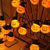 NOWE Akcesoria na Halloween Lampion Dyniowy Girlanda LED Dekoracja Aranżacja Sceny Girlanda Wisząca Ozdoby Świecące Zabawki DIY