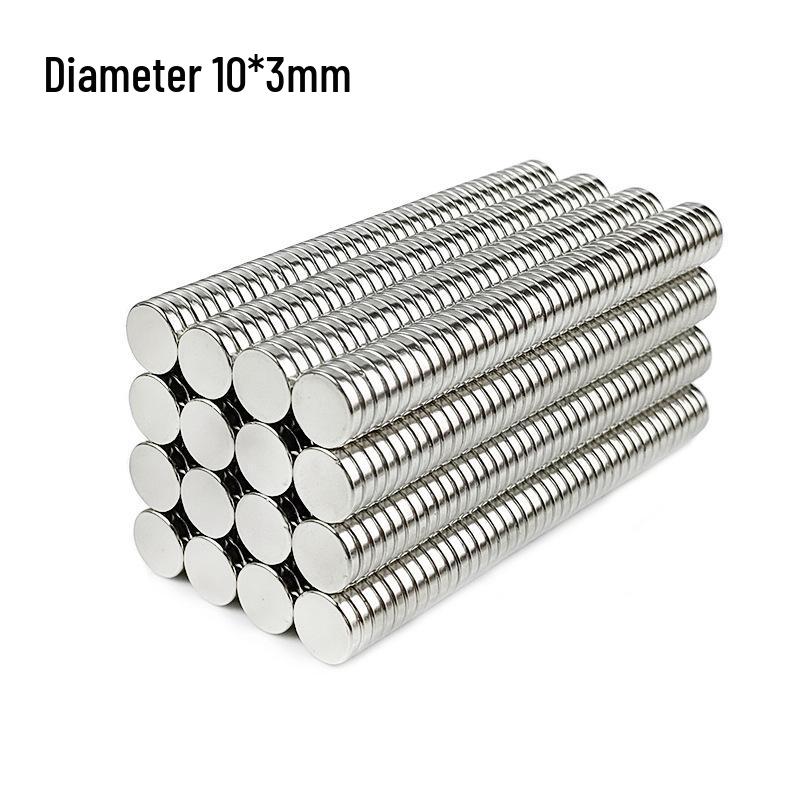 Neodymium Iron Boron Double-Sided Strong Suction Magnets for Fridges, Round and Square Shapes.