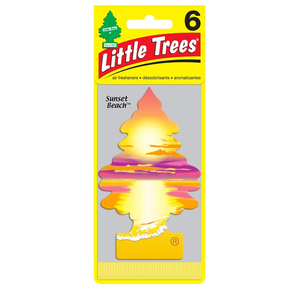 

Набор из 6 ароматизаторов Little Tree Sunset Beach Ароматизаторы 6 pcs (x 1) оранжевый