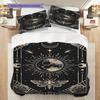 Celestial Harmony Mystical Cosmic Design Bedding 1 Duvet Cover 2 Pillowcase Without Core Without Core Christmas Birthday Gift Bedding Set