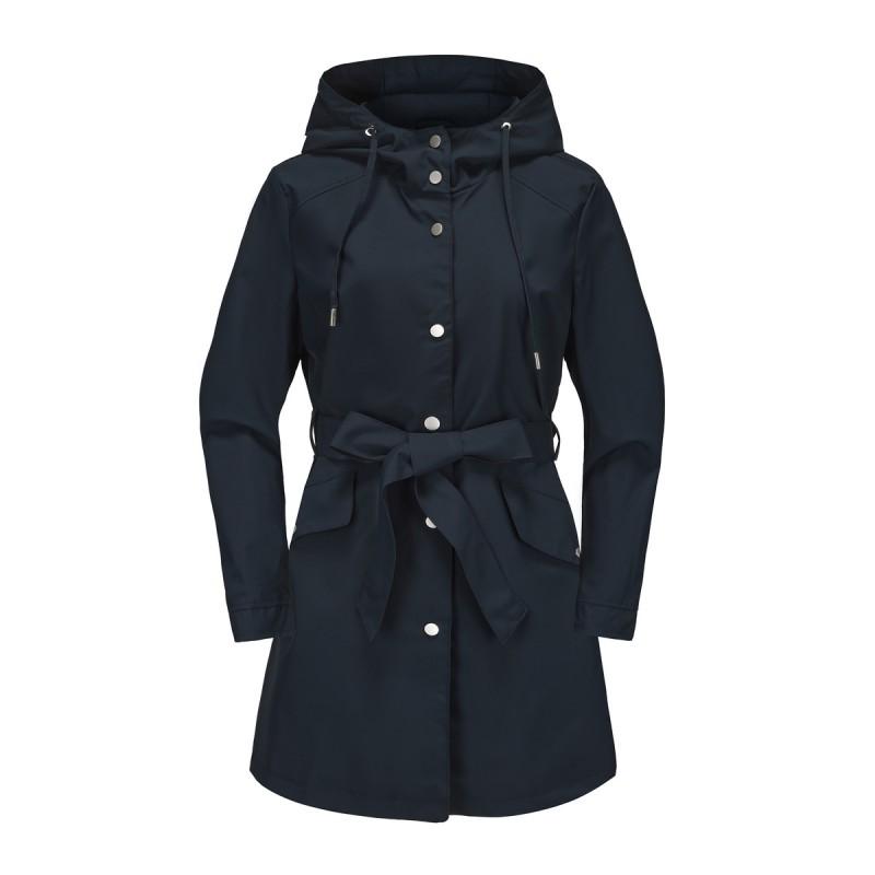 Womens Lightweight Hooded Windbreaker Jacket With