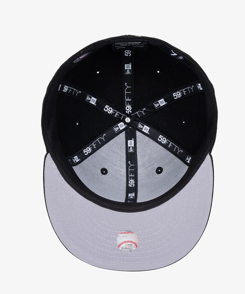 New Era Mlb La Dodgers Basic Fitted Cap Black/White