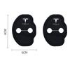 ALR1 Silicone Car Door Lock Cover Protective Cover Shock Absorption for Tesla Roadster Cybertuck Model S X Model 3 Y Accessories