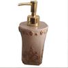 Plastic Lotion Dispenser Bottle With Flower Engraving For Home And Travel Use