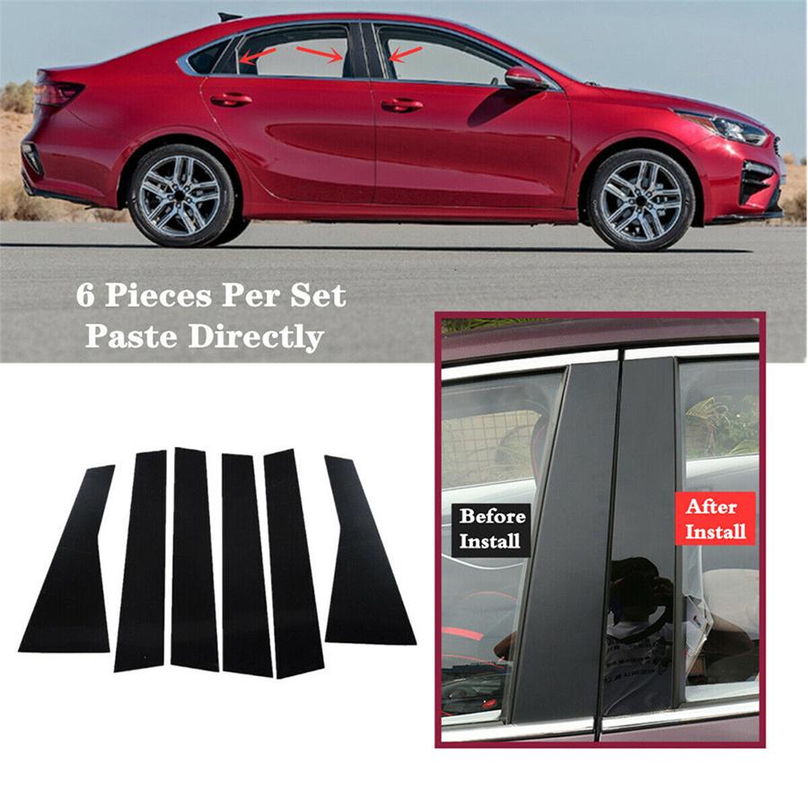 

Новая накладка на стойку бокового окна, молдинг, колпак для Kia Forte 2019 2020 21