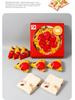 Pizza Box Novelty Cotton Socks – Unisex, Anti-Odor, Sweat-Absorbing, Breathable.