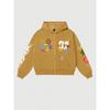 Womens Oversized Hoodie Red Skull Print Streetwear Loose Fit Casual Sweatshirt