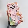 For OPPO Reno12 F Case OPPO Reno 12 F FS 5G Cover Cute Cat Cartoon Soft Silicone Bumper Protective Phone Cases On Reno 12F Funda