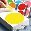 Colorful Round Dot Writable Stickers