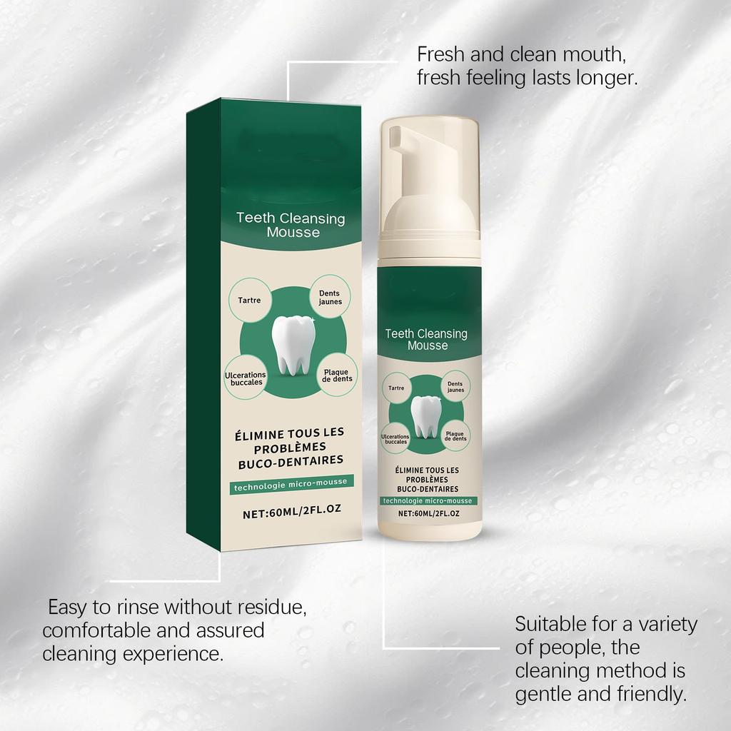 Teeth Cleaning Gently Cares For The Oral Cavity, With A Press Fresh Breath And Deep Oral Cleaning Care 60ml