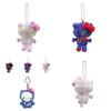 Adorable Japanese Style Limited Edition Kawaii Kt Plush Toy Keychain Gift Accessory