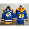 2026 Rugby Rams Embroidered Fleece Sweatshirt No.9 No.17 No.10 No.23 Team Sports