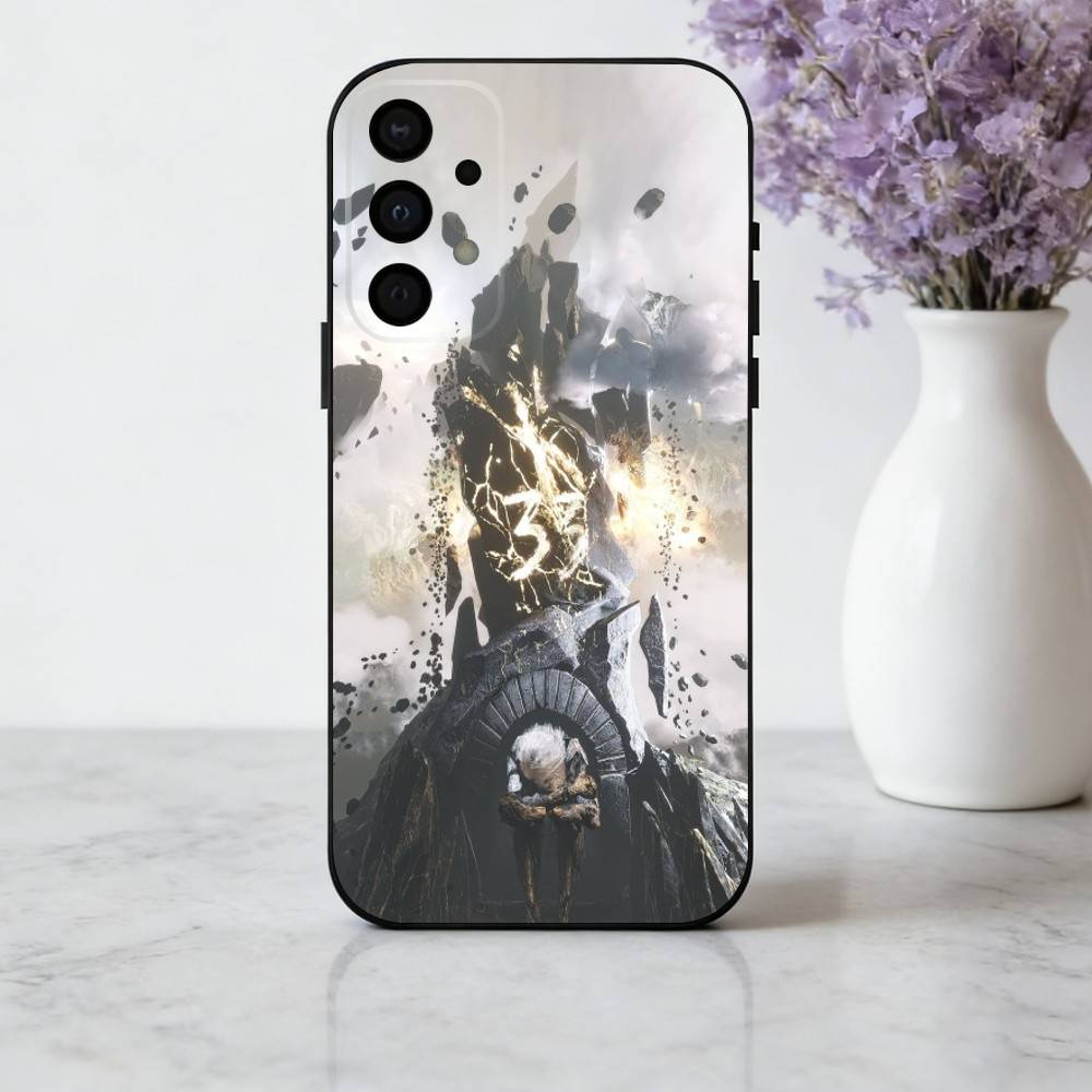 G-Game Clair O-Obscur E-Expedition 33 Handyhülle Für Samsung Galaxy A73,A72,A71,A70,A53,A52,A51,Weiche Silikon Schwarze Hülle