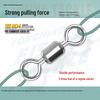 Stainless Steel High-Speed Figure Eight Ring Fishing Swivel Connector