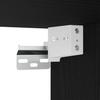 Highboard in Black Oak Look 69.5 x 34 x 180 cm