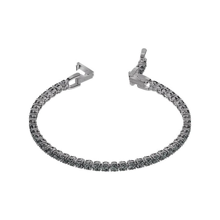 Swarovski Tennis Deluxe Armband Damenarmband Grau 5514655