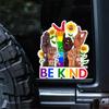 JT25# Hand Talking LGBTQ+ Gay Les Pride ASL Stickers Decals Waterproof Decoration Car Stickers
