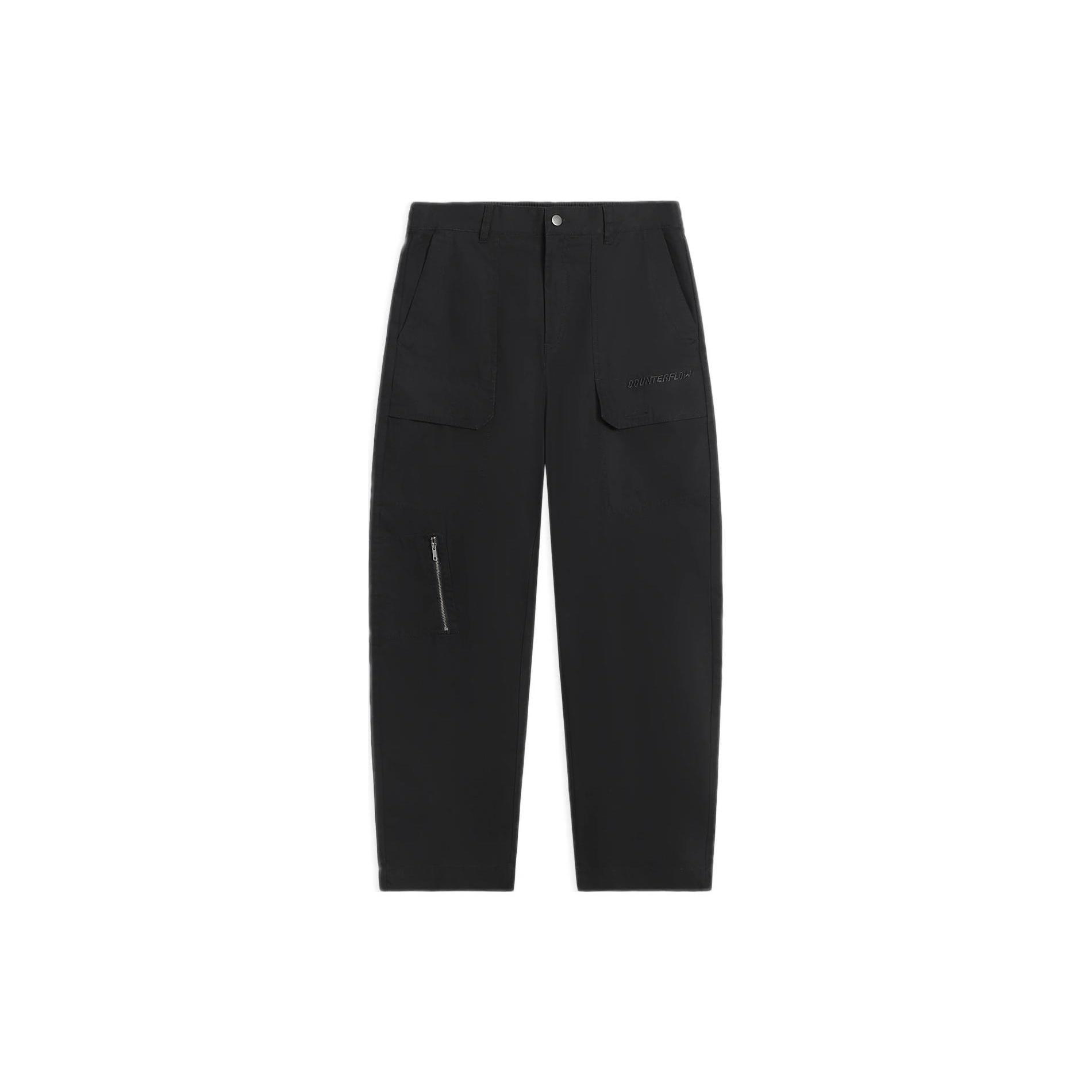 Li-Ning Counterflow Logo Straight Pants Black Men s AKXS843-3 XL