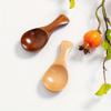 1/4 piezas Mini Cucharas de Madera Pequeña Cuchara para Especias Condimentos Azúcar Té Café Cuchara Mango Corto Cuchara de Madera Mermelada Mostaza Helado Cucharas de Madera Gadgets de Cocina