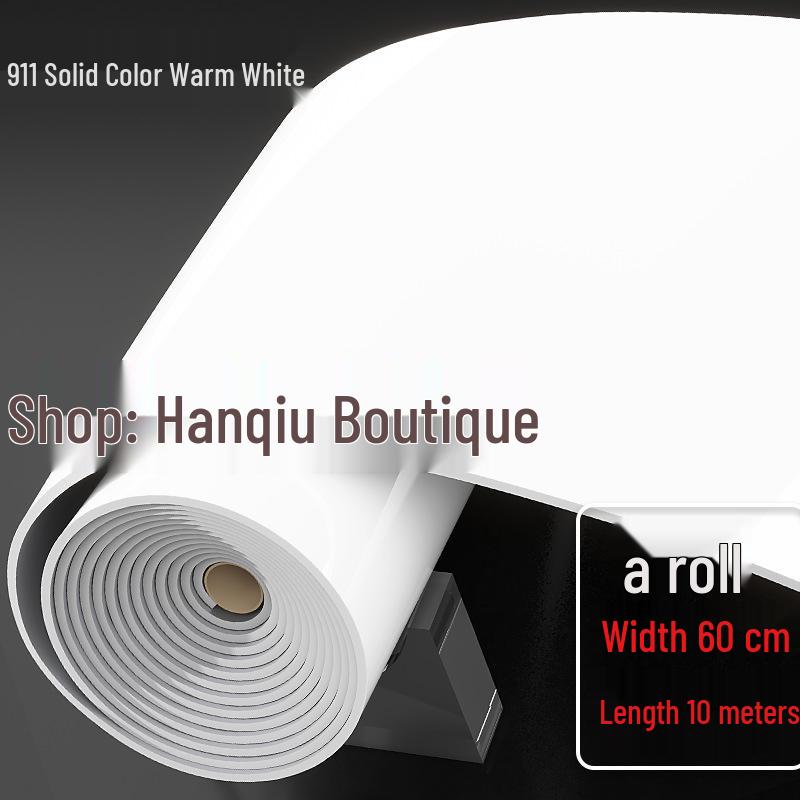 Ultra-Thick Waterproof Self-Adhesive Wall Sticker for Bathroom and Milk Tea Shop Renovation