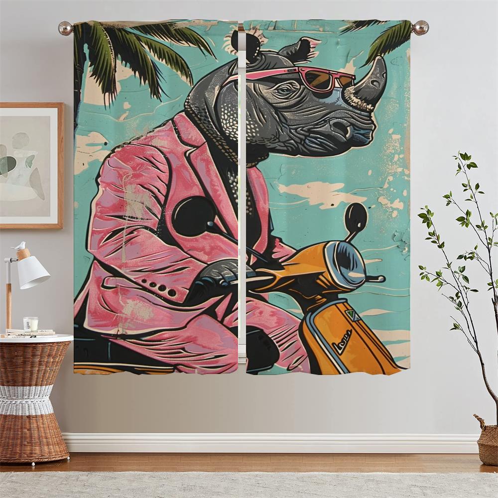 Mr. Rhino Curtains Child Room Cheap Things With Free Shipping for Home Interior Curtains for Living Room 2 Elegant Pieces Blinds