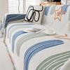 Rainbow Sugar Throw Blanket Single Four Season Chenille Sofa Cover Dust Anti-cat Scratch Protection Cover Sofa Blanket Mat