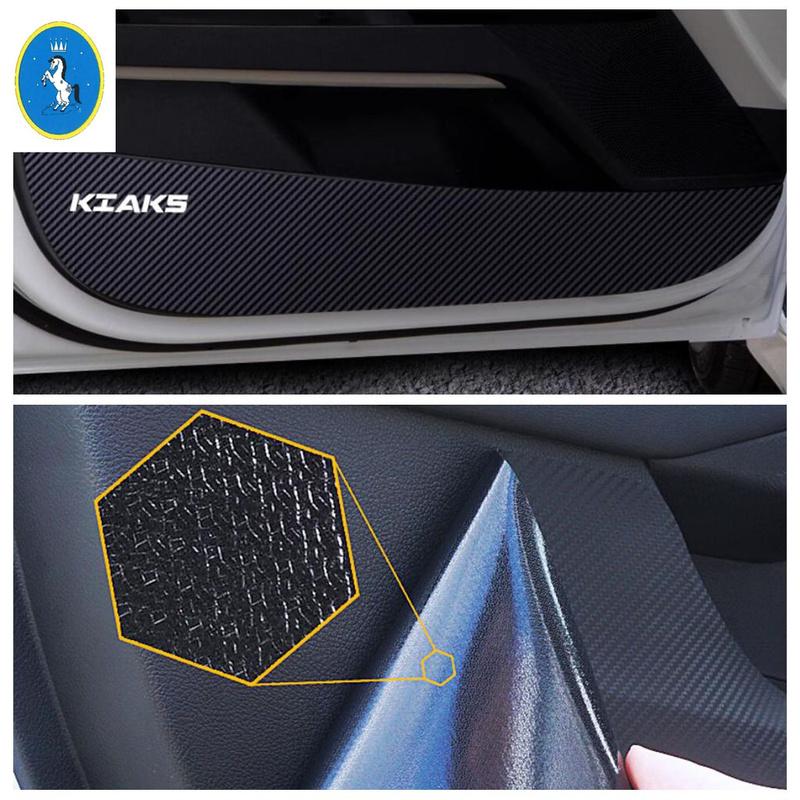 Car Door Anti Kick Pad Protection Side Film Carbon Fiber Stickers Accessories Fit For KIA Optima / K5 GT - 2025