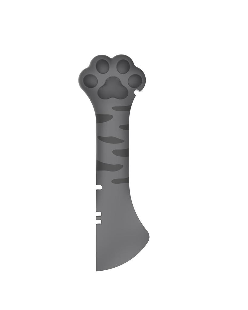 Trendy Cat Food Spoon & Opener: Stylish Canned Pet Food Tool