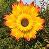 Sunflower Windmill Rotating Sunflower Wind Spinner Stake Standing Lawn Flower Pinwheel Outdoor Party Garden Yard Picnic Decor