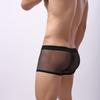 Men's Sexy Underwear Breathable Mesh Underwear Middle Waist Men Leisure Sports